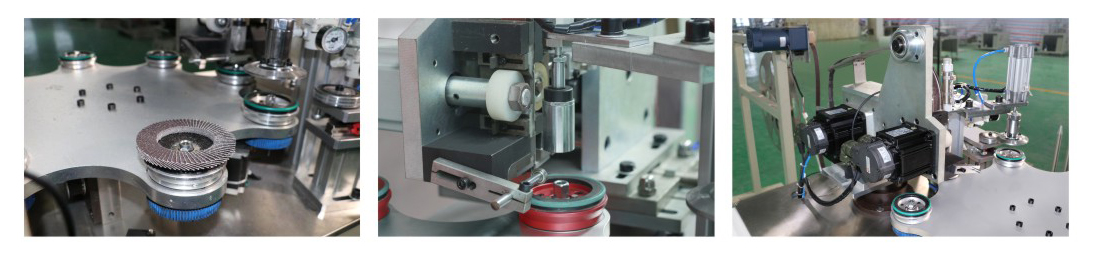 半自動(dòng)百葉片成型機(jī)細(xì)節(jié)