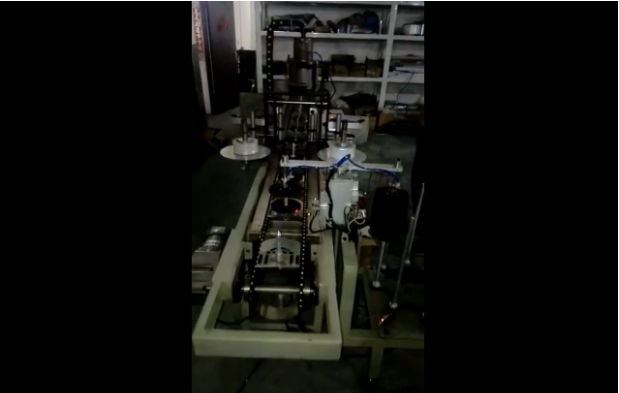 百葉輪全自動包裝機切割片工作視頻